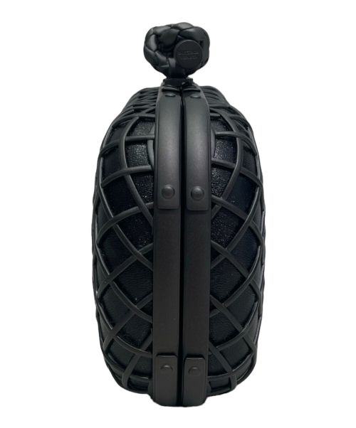 BOTTEGA VENETA（ボッテガベネタ）BOTTEGA VENETA (ボッテガベネタ) ノット クラッチバッグ ブラックの古着・服飾アイテム