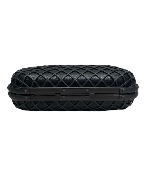 BOTTEGA VENETA（ボッテガベネタ）BOTTEGA VENETA (ボッテガベネタ) ノット クラッチバッグ ブラックの古着・服飾アイテム