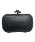 BOTTEGA VENETA（ボッテガベネタ）の古着「ノット クラッチバッグ」｜ブラック