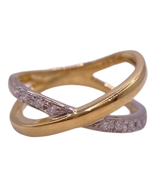 SEIKO JEWELRY（セイコージュエリー）SEIKO JEWELRY (セイコージュエリー) et toi (エトワ) クロスリング サイズ:7号の古着・服飾アイテム