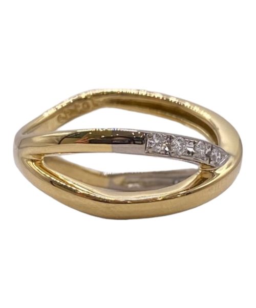 SEIKO JEWELRY（セイコージュエリー）SEIKO JEWELRY (セイコージュエリー) et toi (エトワ) クロスリング サイズ:7号の古着・服飾アイテム
