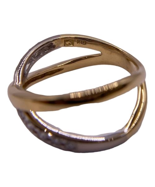 SEIKO JEWELRY（セイコージュエリー）SEIKO JEWELRY (セイコージュエリー) et toi (エトワ) クロスリング サイズ:7号の古着・服飾アイテム