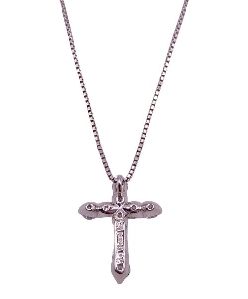 SEIKO JEWELRY（セイコージュエリー）SEIKO JEWELRY (セイコージュエリー) ダイヤモンドクロスネックレスの古着・服飾アイテム