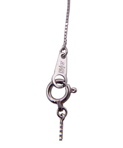 SEIKO JEWELRY（セイコージュエリー）SEIKO JEWELRY (セイコージュエリー) ダイヤモンドクロスネックレスの古着・服飾アイテム