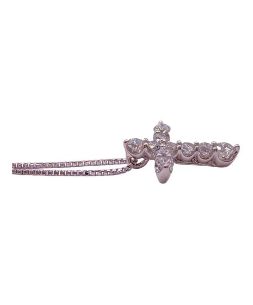 SEIKO JEWELRY（セイコージュエリー）SEIKO JEWELRY (セイコージュエリー) ダイヤモンドクロスネックレスの古着・服飾アイテム