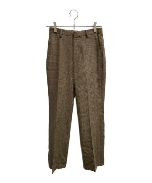 COUTURE D’ADAM（クチュール・ド・アダム）COUTURE D’ADAM (クチュール・ド・アダム) チェックパンツ ブラウン サイズ:36の古着・服飾アイテム