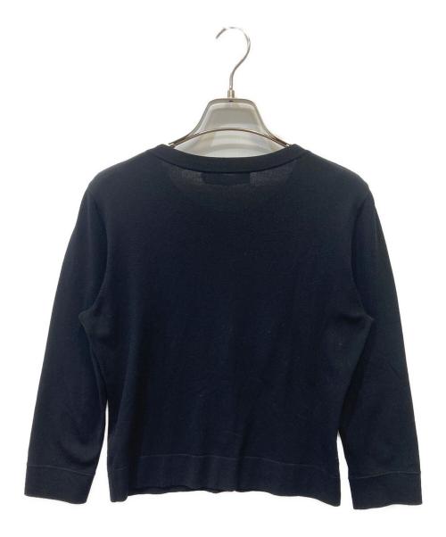 FOXEY（フォクシー）FOXEY (フォクシー) ニットカーディガン ブラック サイズ:40の古着・服飾アイテム