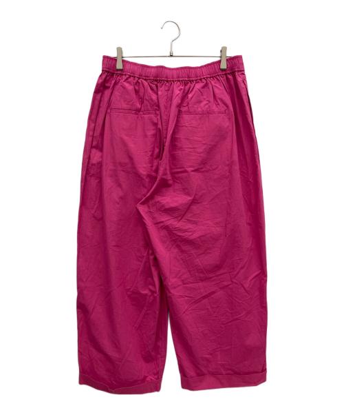 journal standard luxe（ジャーナルスタンダード ラックス）journal standard luxe (ジャーナルスタンダード ラックス) タイプワッシャー タックパンツ ピンク サイズ:Mの古着・服飾アイテム