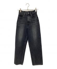 VEQUM（ベクム）の古着「KLAR CROP WIDE JEANS」｜ブラック