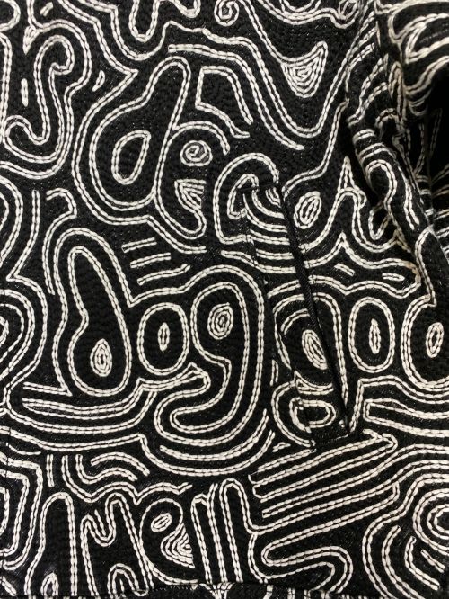 SUPREME（シュプリーム）SUPREME (シュプリーム) Chainstitch Denim Jacket ブラック×ホワイト サイズ:Sの古着・服飾アイテム