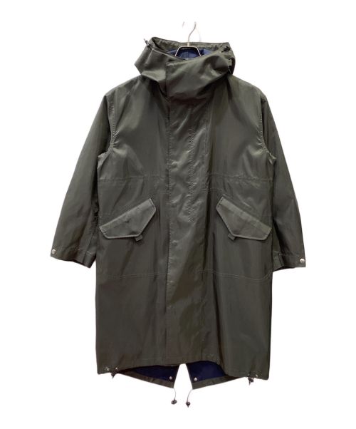 Karrimor aspire（カリマーアスパイヤ）Karrimor aspire (カリマーアスパイヤ) BONDING TAFFETA PRESENT COAT カーキ×ネイビー サイズ:Ｓの古着・服飾アイテム