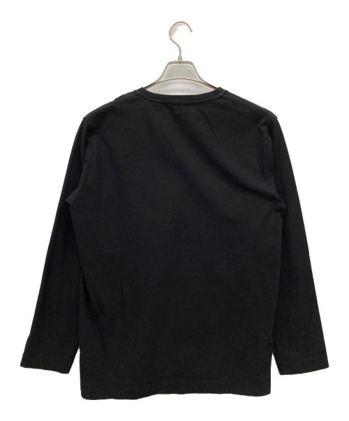 ATON（エイトン）ATON (エイトン) ロングスリーブポケットTシャツ ブラック サイズ:SIZE 06の古着・服飾アイテム