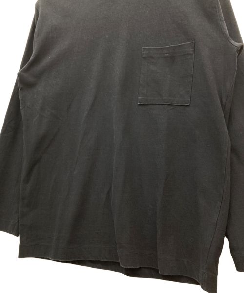 ATON（エイトン）ATON (エイトン) ロングスリーブポケットTシャツ ブラック サイズ:SIZE 06の古着・服飾アイテム
