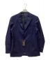 UNIVERSAL LANGUAGE（ユニバーサルランゲージ）の古着「ウールメッシュテーラードジャケット」｜ネイビー