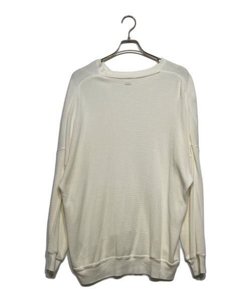 BLURHMS（ブラームス）BLURHMS (ブラームス) サーマルカットソー ホワイト サイズ:3の古着・服飾アイテム