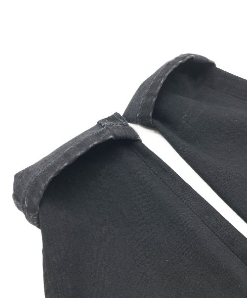 nagonstans（ナゴンスタンス）nagonstans (ナゴンスタンス) ブラックデニムパンツ ブラック サイズ:34の古着・服飾アイテム