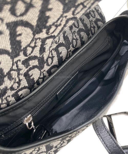 Christian Dior（クリスチャン ディオール）Christian Dior (クリスチャン ディオール) サドルバッグ ブラックの古着・服飾アイテム