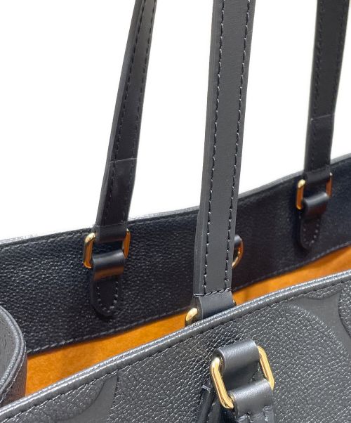 LOUIS VUITTON（ルイ ヴィトン）LOUIS VUITTON (ルイ ヴィトン) オンザゴー MM ノワール サイズ:MMの古着・服飾アイテム
