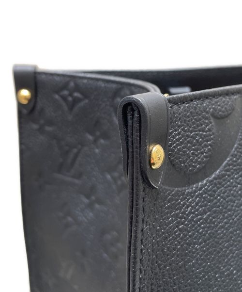 LOUIS VUITTON（ルイ ヴィトン）LOUIS VUITTON (ルイ ヴィトン) オンザゴー MM ノワール サイズ:MMの古着・服飾アイテム