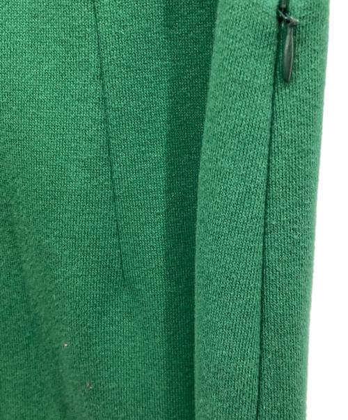 UN3D.（アンスリード）UN3D. (アンスリード) ヘムカットスウェットスカート グリーン サイズ:38の古着・服飾アイテム