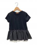 AMICAアミカ）の古着「バレリーナTシャツ」｜ブラック