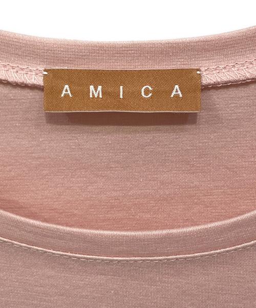AMICA（アミカ）AMICA (アミカ) バレリーナTシャツ ピンク サイズ:FREEの古着・服飾アイテム