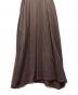 中古・古着 Plage (プラージュ) ギャザーニットロングスカート ブラウン サイズ:36：4500円