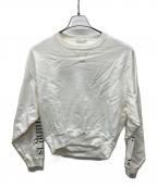 R'IAM PLAGEリアム プラージュ）の古着「クロップド スウェット」｜ホワイト