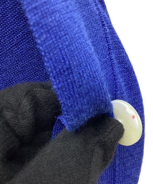 JOURNAL STANDARD（ジャーナルスタンダード）JOURNAL STANDARD (ジャーナルスタンダード) ウォッシャブルラミーVネックカーディガン ブルー サイズ:Freeの古着・服飾アイテム