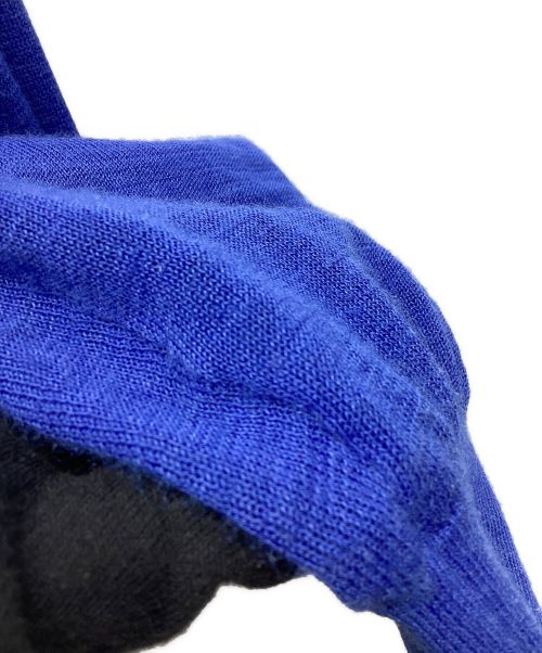 JOURNAL STANDARD（ジャーナルスタンダード）JOURNAL STANDARD (ジャーナルスタンダード) ウォッシャブルラミーVネックカーディガン ブルー サイズ:Freeの古着・服飾アイテム