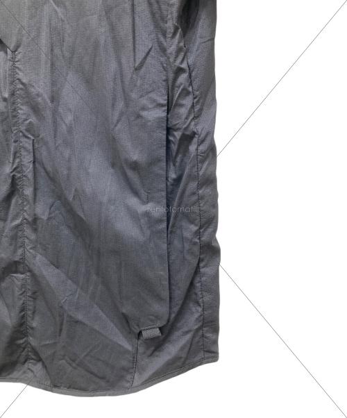 alk phenix（アルクフェニックス）alk phenix (アルクフェニックス) シアサッカーシャツ ブラック サイズ:XLの古着・服飾アイテム