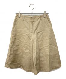 CellarDoor（セラードアー）の古着「バックスカート ショートパンツ」｜ベージュ