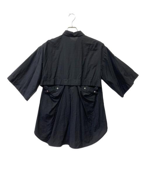 styling/（スタイリング）styling/ (スタイリング) サイドスリット ロングシャツ ブラック サイズ:ONE-SIZEの古着・服飾アイテム