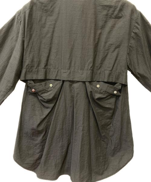 styling/（スタイリング）styling/ (スタイリング) サイドスリット ロングシャツ ブラック サイズ:ONE-SIZEの古着・服飾アイテム