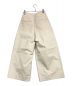 STUDIO NICHOLSON (スタジオ ニコルソン) バルーンパンツ アイボリー サイズ:00：4500円