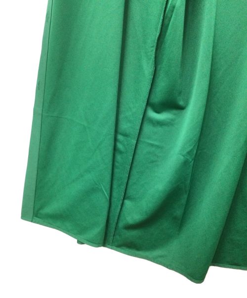 journal standard L'essage（ジャーナルスタンダード レサージュ）journal standard L'essage (ジャーナルスタンダード レサージュ) バンドカラーシャツワンピース グリーン サイズ:表記無しの古着・服飾アイテム