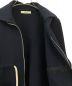 中古・古着 CELINE (セリーヌ) カシミヤ混サイドスリットジップジャケット ネイビー サイズ:34：54800円
