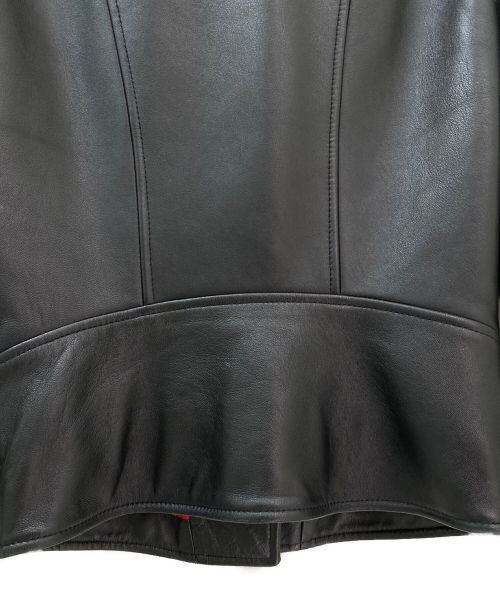 CELINE（セリーヌ）CELINE (セリーヌ) ライダースジャケット ブラック サイズ:38の古着・服飾アイテム