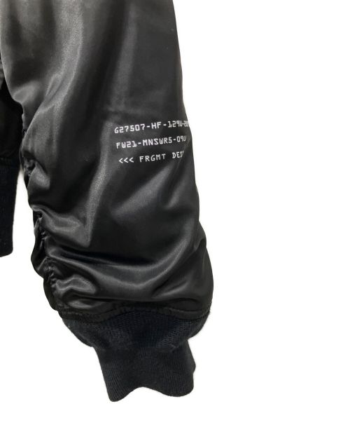 MONCLER（モンクレール）MONCLER (モンクレール) FRAGMENT DESIGN (フラグメント デザイン) RASSOS GIUBOTTO ブラック サイズ:3の古着・服飾アイテム
