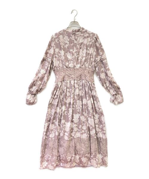 HER LIP TO（ハーリップトゥ）HER LIP TO (ハーリップトゥ) Le Camelia Pleated Dress ベージュ サイズ:Mの古着・服飾アイテム