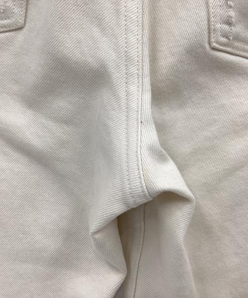 upper hights（アッパーハイツ）upper hights (アッパーハイツ) デニムパンツ ホワイト サイズ:24の古着・服飾アイテム
