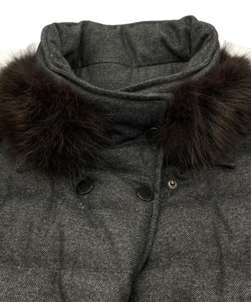 DUVETICA（デュベティカ）DUVETICA (デュベティカ) チアンナダウンコート グレー サイズ:SIZE 40の古着・服飾アイテム