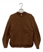 Mame Kurogouchiマメクロゴウチ）の古着「Cotton Jersey Pullover」｜ブラウン