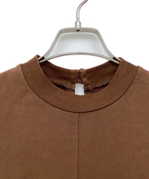 Mame Kurogouchi（マメクロゴウチ）Mame Kurogouchi (マメクロゴウチ) Cotton Jersey Pullover ブラウン サイズ:1の古着・服飾アイテム
