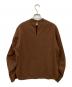 Mame Kurogouchi (マメクロゴウチ) Cotton Jersey Pullover ブラウン サイズ:1：7000円