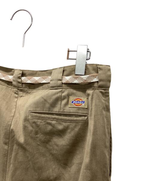 YSTRDY'S TMRRW（イエスタデイズトゥモロウ）YSTRDY'S TMRRW (イエスタデイズトゥモロウ) Dickies (ディッキーズ) WORK PANTS LORO PIANA ベージュ サイズ:76の古着・服飾アイテム