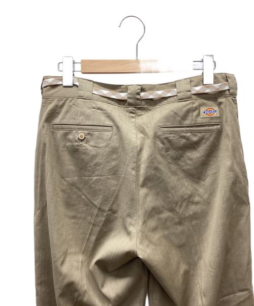 YSTRDY'S TMRRW（イエスタデイズトゥモロウ）YSTRDY'S TMRRW (イエスタデイズトゥモロウ) Dickies (ディッキーズ) WORK PANTS LORO PIANA ベージュ サイズ:76の古着・服飾アイテム