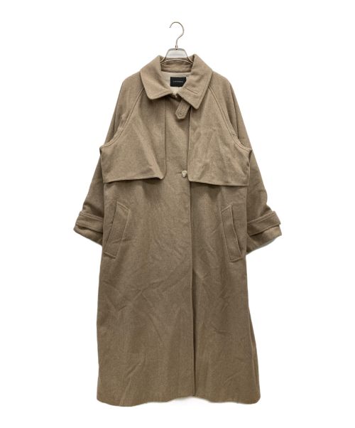 Lavish Gate（ラビッシュゲート）Lavish Gate (ラビッシュゲート) ウールブレンドトレンチコート ベージュ サイズ:SIZE 　Fの古着・服飾アイテム