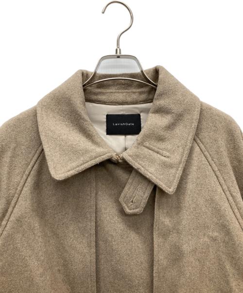 Lavish Gate（ラビッシュゲート）Lavish Gate (ラビッシュゲート) ウールブレンドトレンチコート ベージュ サイズ:SIZE 　Fの古着・服飾アイテム