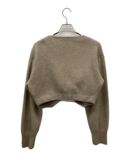 MIESROHE（ミースロエ）MIESROHE (ミースロエ) exclusiveツイストデザインニット ベージュ サイズ:SIZE Fの古着・服飾アイテム